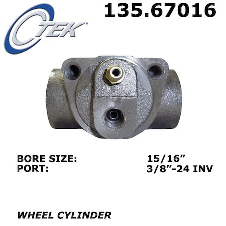 Centric Parts CTEK Wheel Cylinder, 135.67016 135.67016